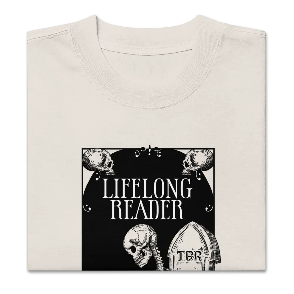 'Lifelong Reader' Oversized Tee product image (5)