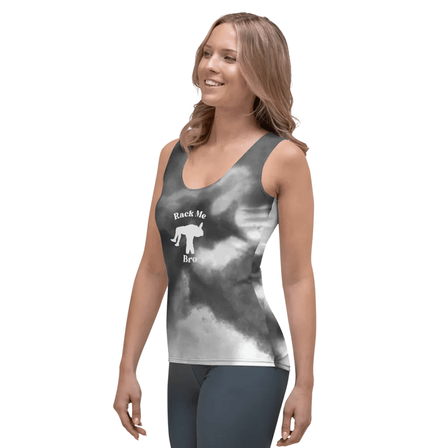Rack Me Bro Watercolor Crop Top product image (3)