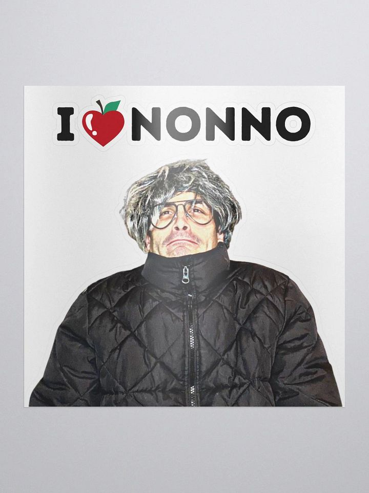 I Heart Nonno Sticker product image (1)
