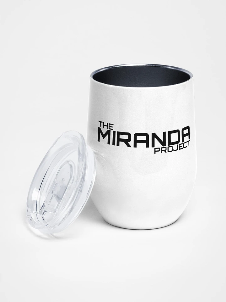 The Miranda Project Logo Wine Tumbler product image (1)