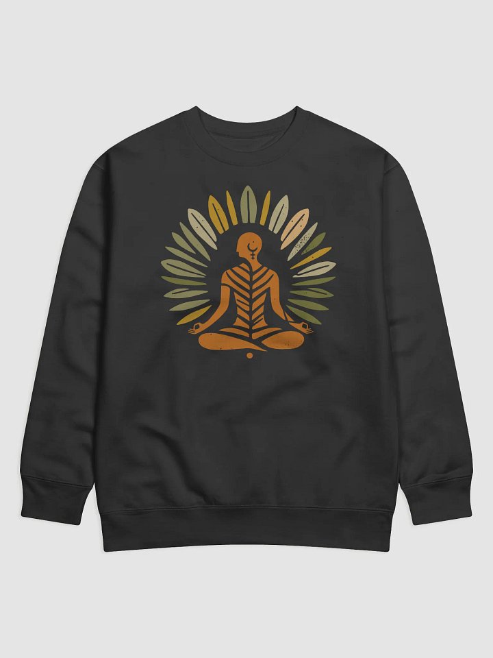 Zen Leaf Meditation Tee | Ancient Wisdom Meets Boho Style - Sweatshirt product image (1)
