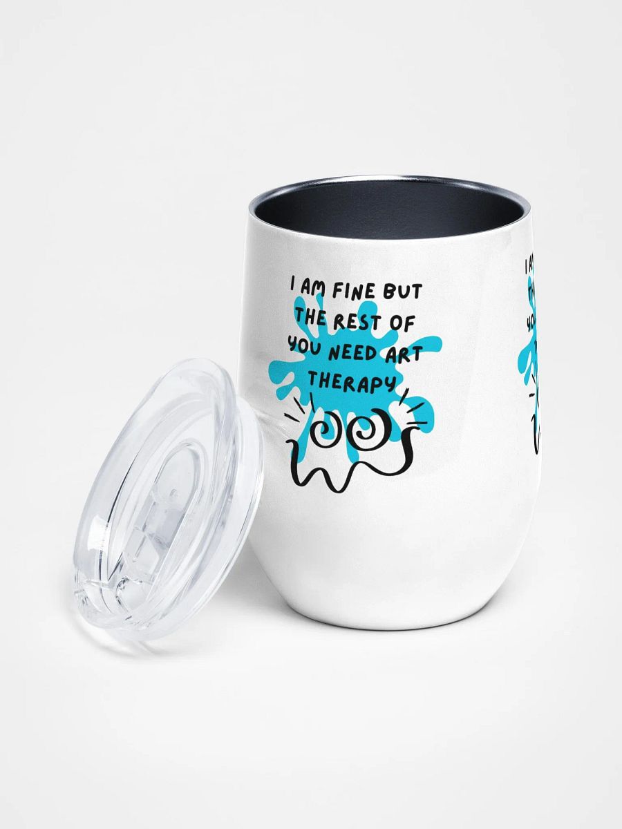 Art Therapy Wine Tumbler product image (4)