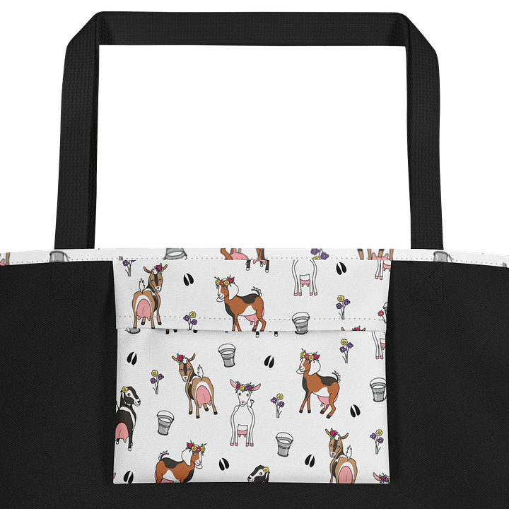Cute Dairy Goats Tote Bag product image (2)