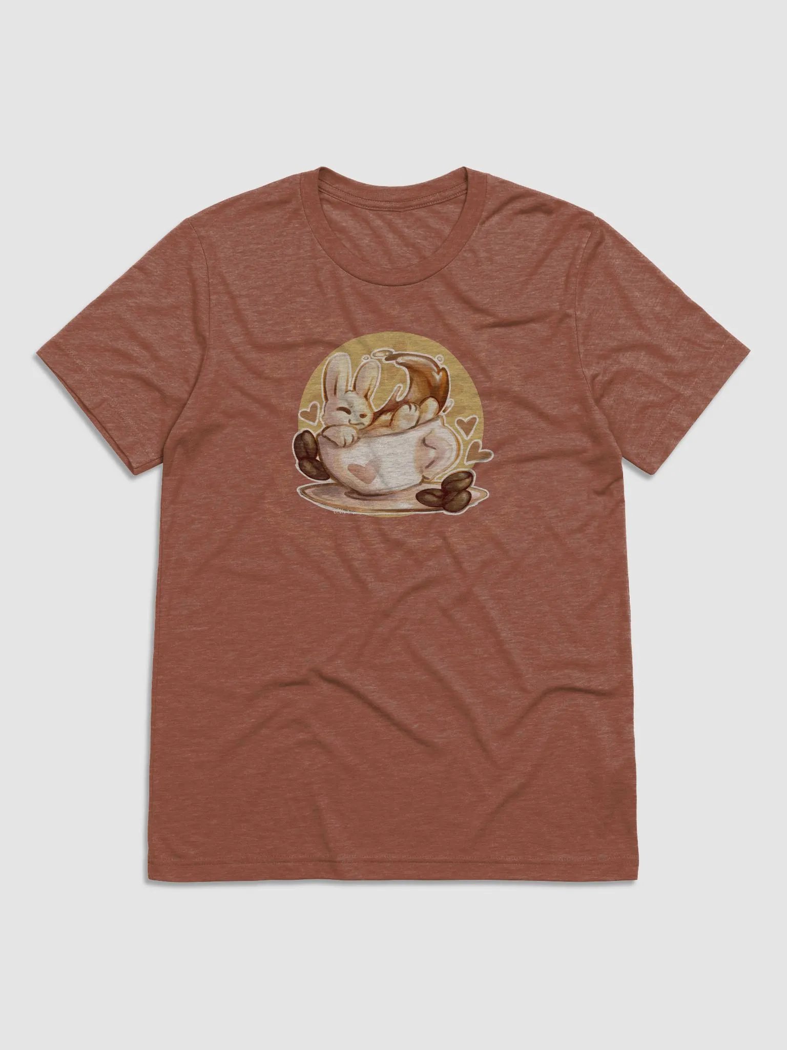 coffee bunny splash - shirt product image (1)