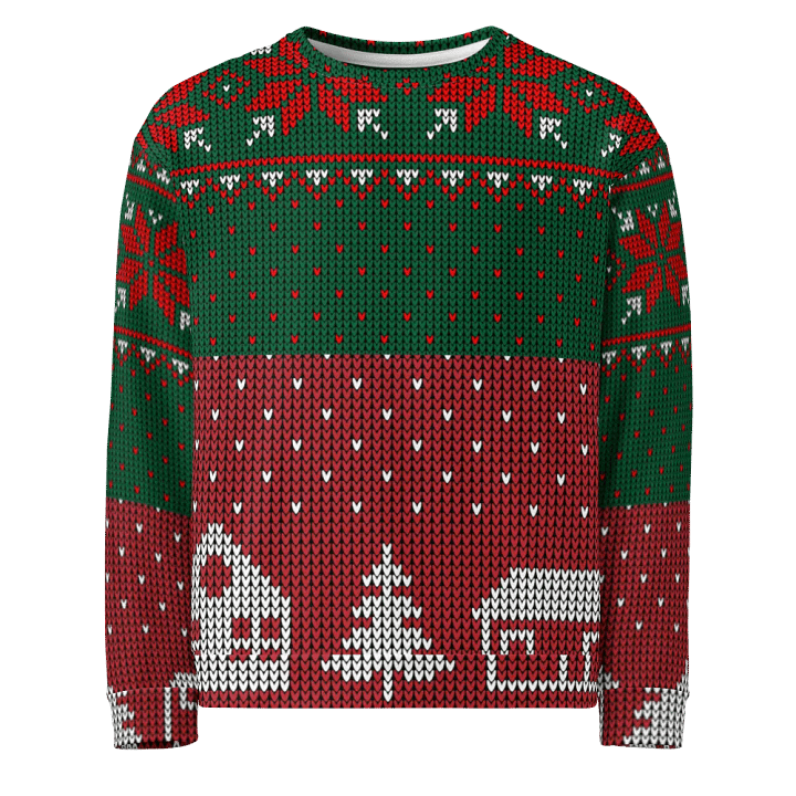 Dual Design Christmas Sweatshirt product image (1)