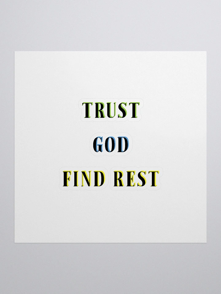 TRUST GOD FIND REST product image (1)