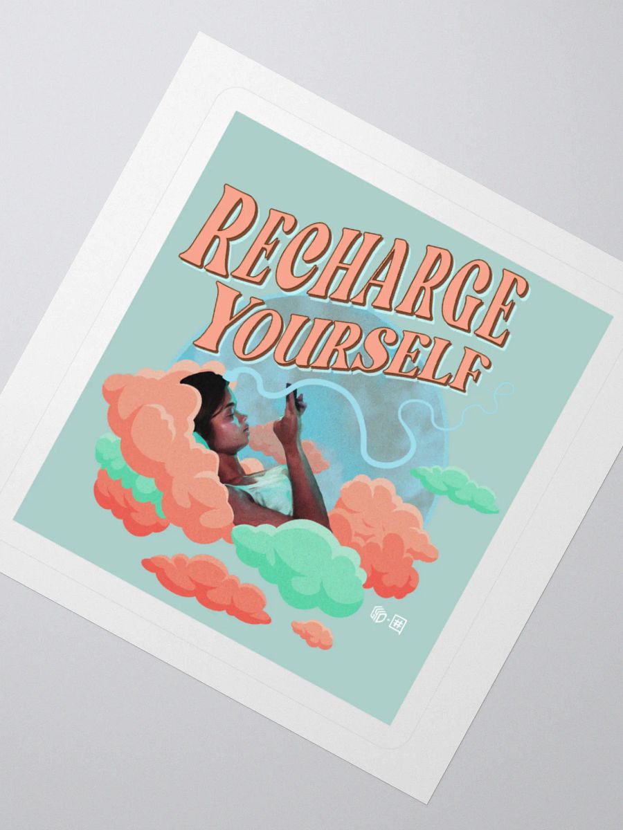 Recharge Yourself Sticker product image (6)