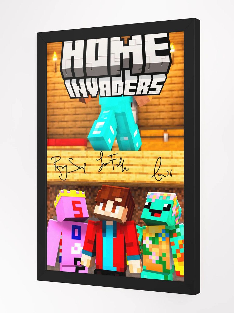 Home Invaders Signed Poster product image (3)