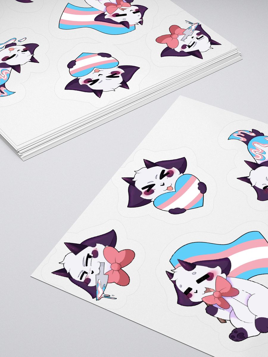 PRIDE/Transgender Sticker Sheet product image (4)