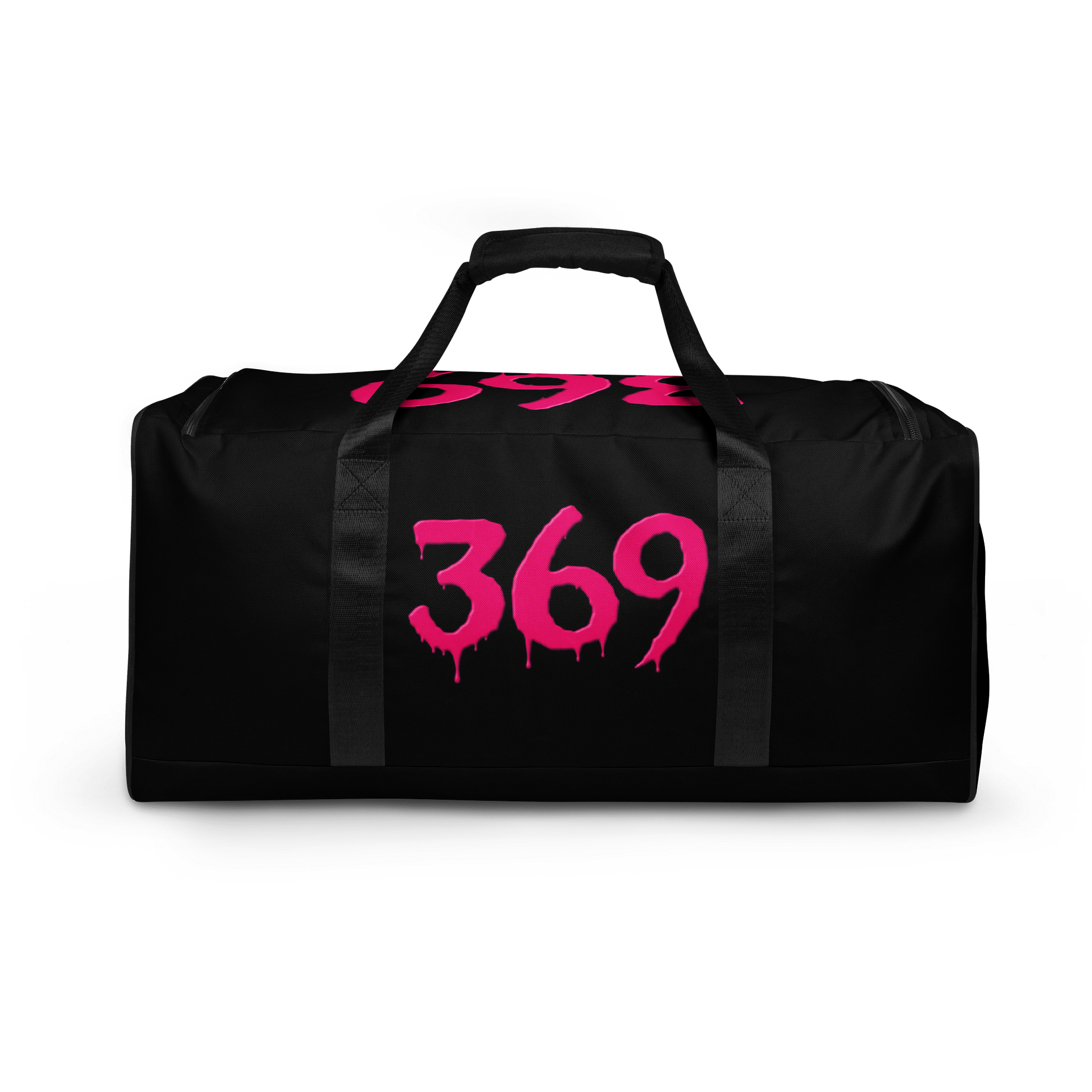 Hot Pink and Black 369 Duffel product image (4)