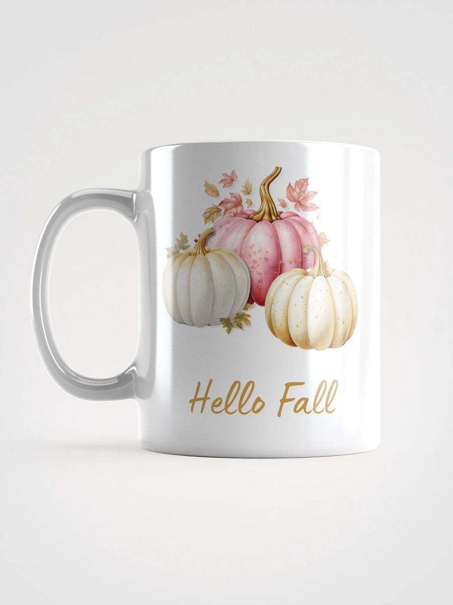 Hello Fall Mug - Glam Pastel Pumpkins product image (9)