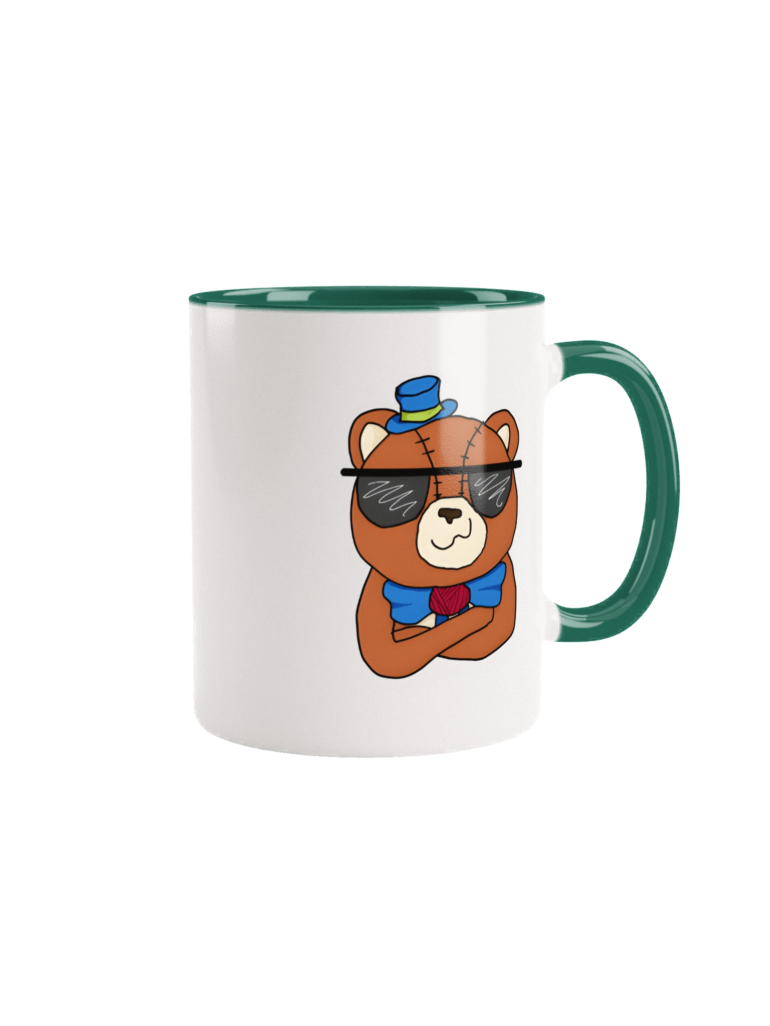 WutaBOSS Mug (White/Green) product image (2)