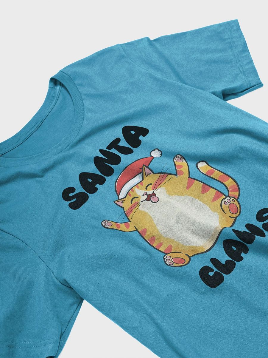 Santa Claws - Cat T-Shirt – Adorable Christmas Kitty Design product image (26)