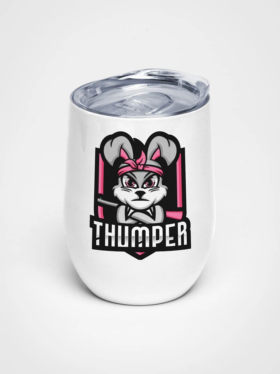 Intense Thumper Bunny Wine Tumbler product image (1)