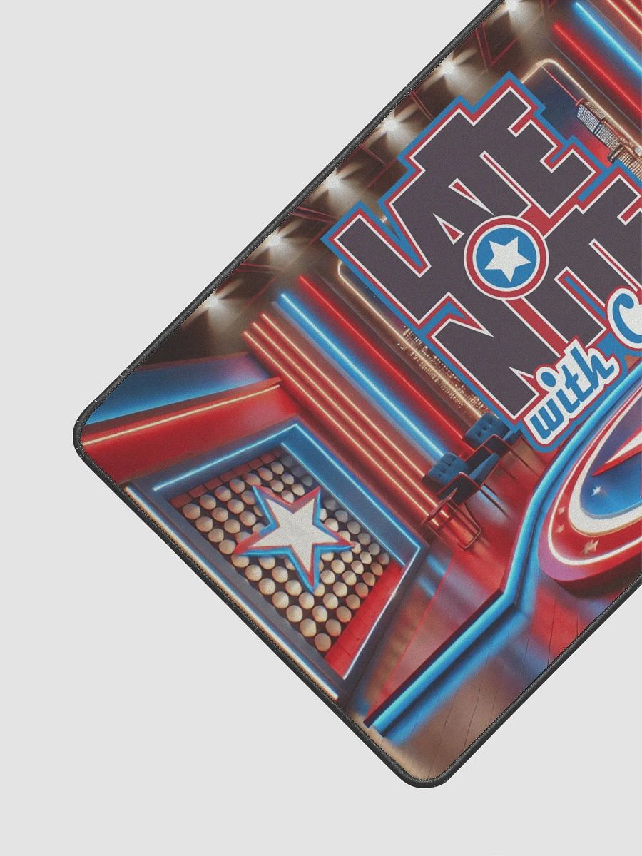 Late Night with Cap Desk Mat - 12"x22" product image (3)