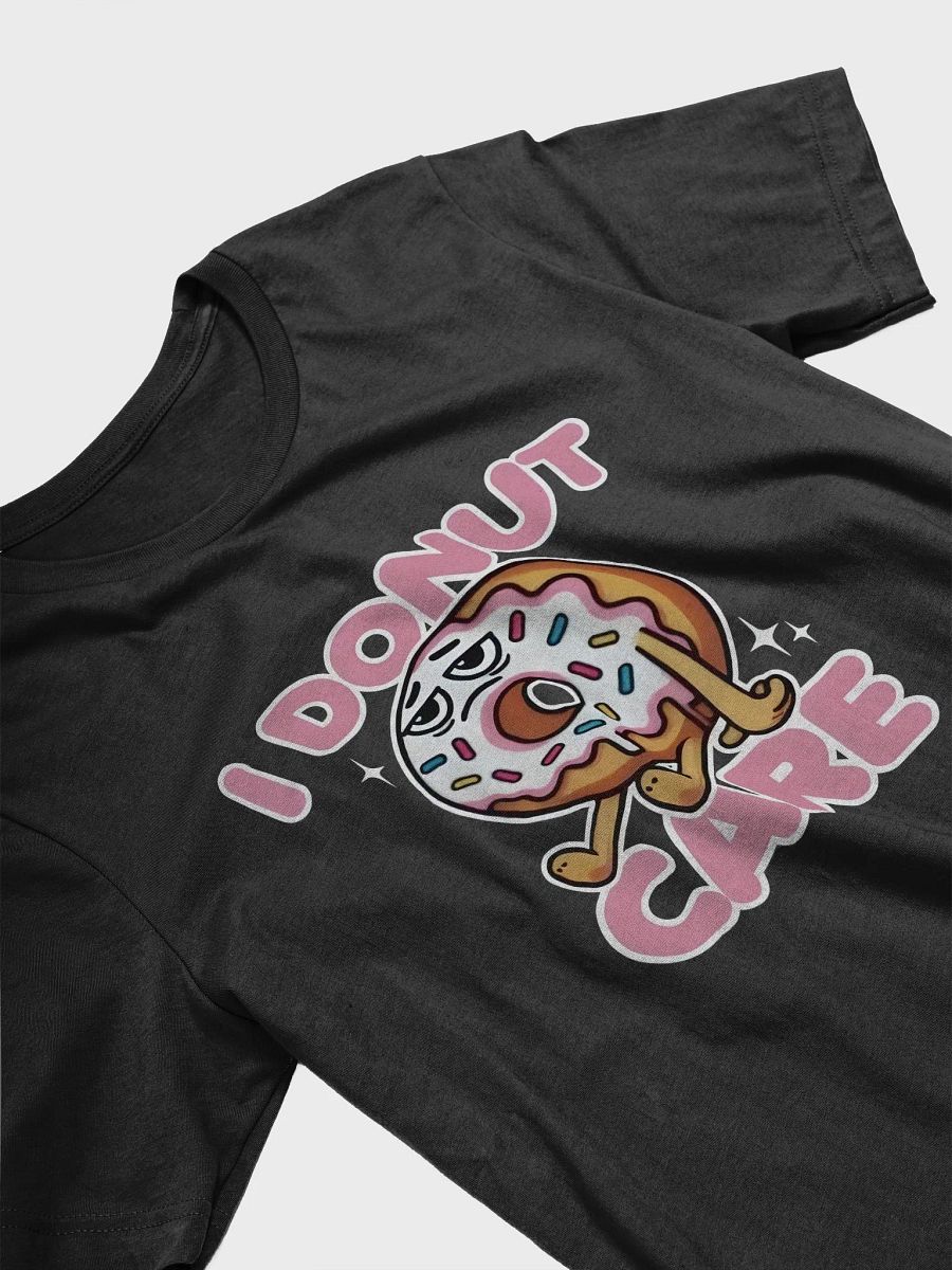 I DONUT CARE Cartoon T-Shirt product image (3)