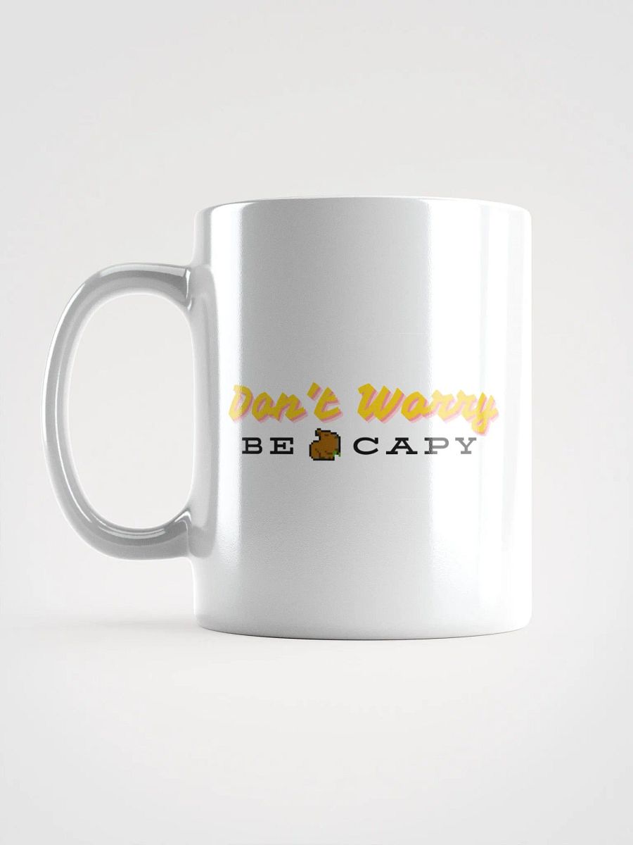 Don't Worry Be Capy Mug product image (17)