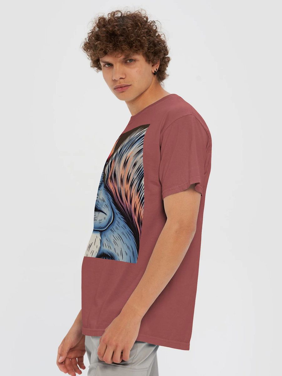 Vintage Comfort: Garment-Dyed Cotton Tee product image (6)