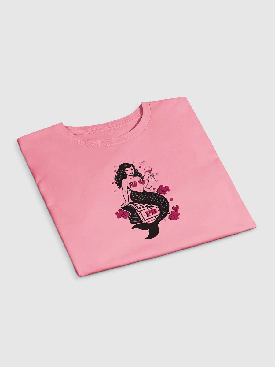 Magenta Mermaid Cropped T-Shirt (3 Colors) product image (4)