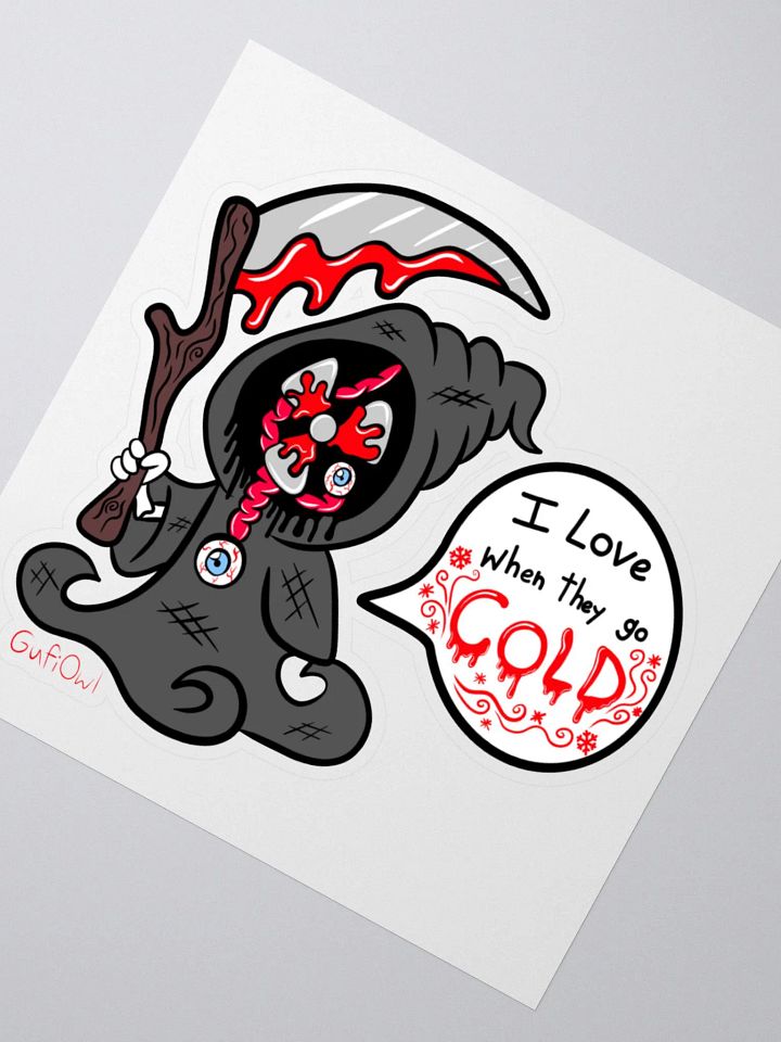 Fan Of Death Sticker product image (2)