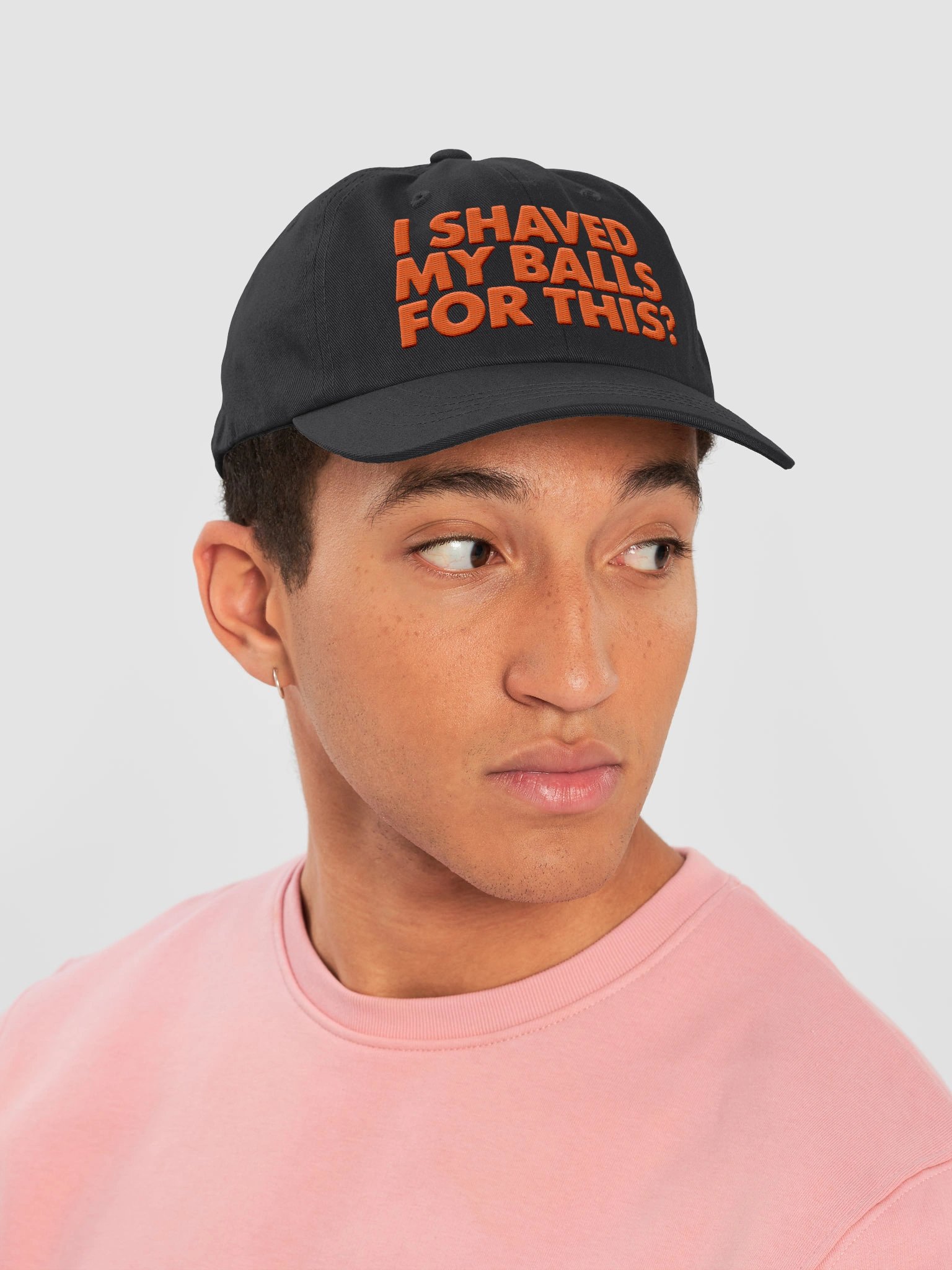 I Shaved My Balls For This? Embroidered Dad Hat product image (52)