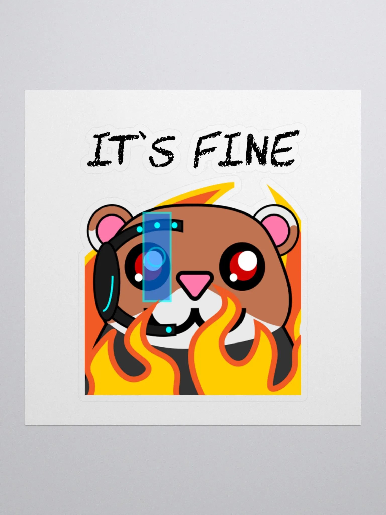 It's Fine Sticker product image (2)