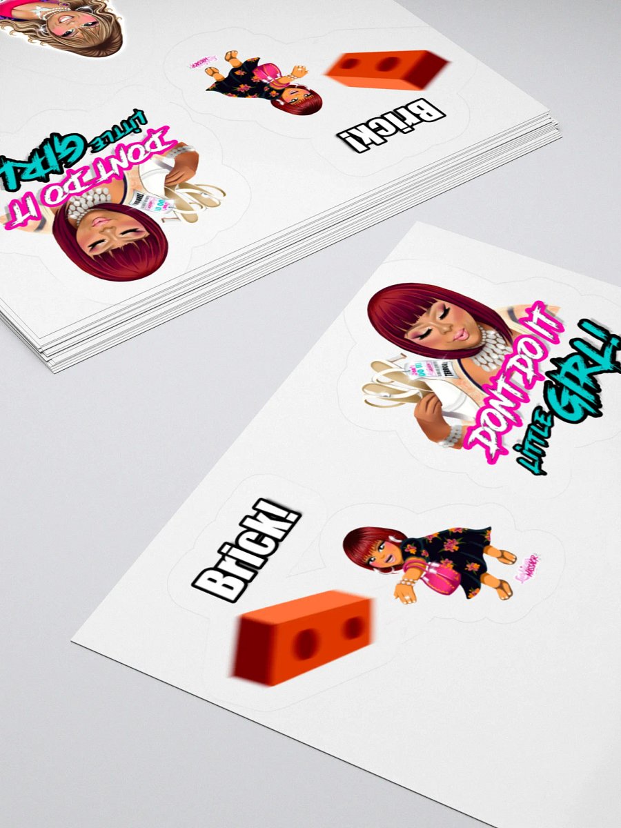 THE LUSHIOUS MASSACR STICKERS!!! product image (7)