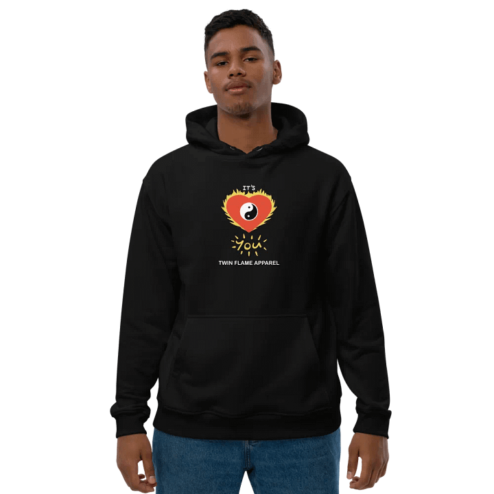 'Heart Fire' Premium Organic Cotton Eco Hoodie product image (1)