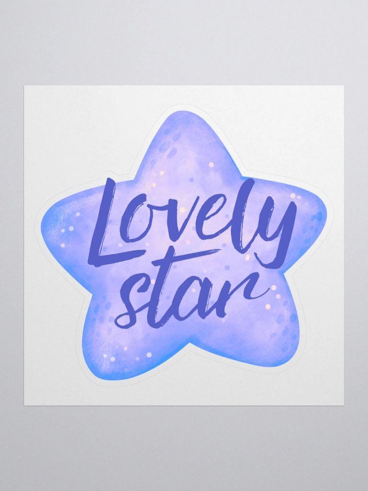 Lovely Star -sticker product image (1)