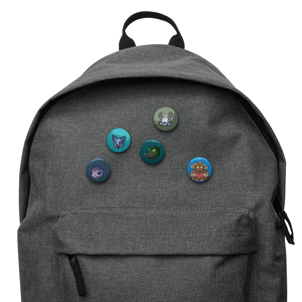 Palia Emotes Set - Pin Buttons product image (10)