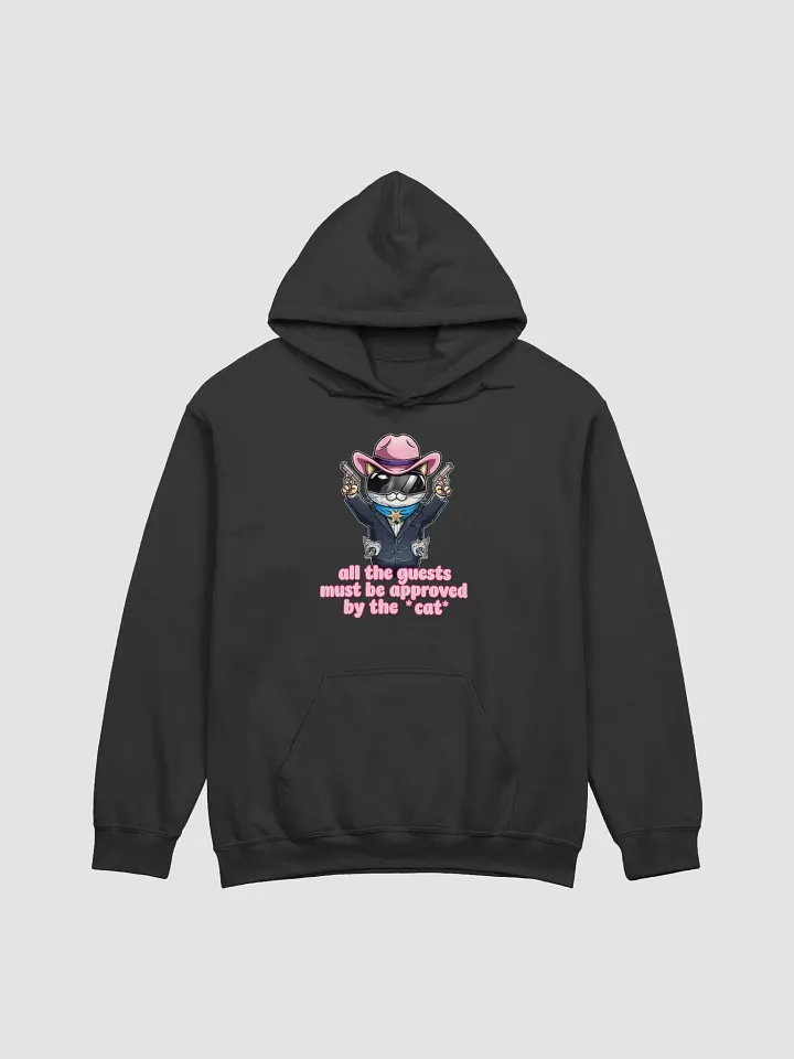 approved by the cat hoodie product image (1)
