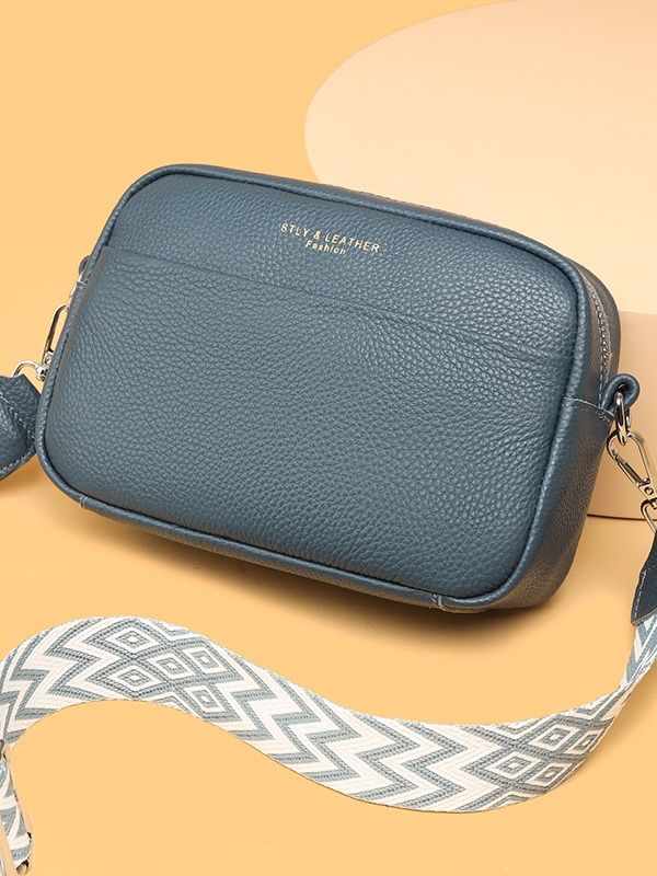 Chic Embroidered Crossbody Bag with Wide Shoulder Strap product image (6)