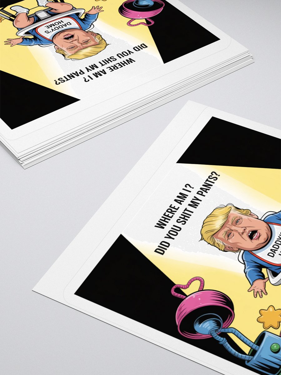 Trump Baby Sticker - Hilarious Political Satire | TDS Music product image (10)
