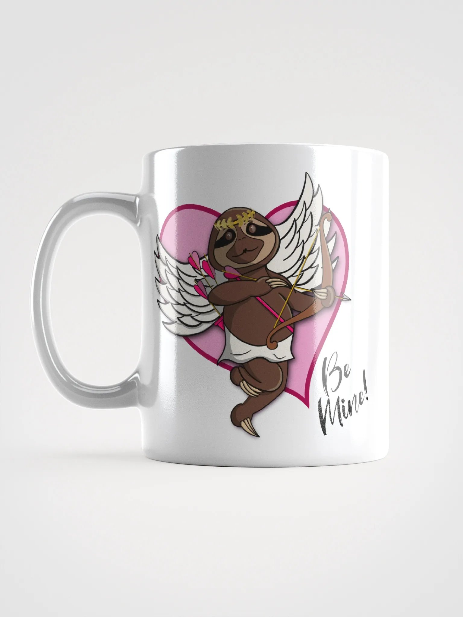Be Mine Cupid Sloth Mug product image (11)