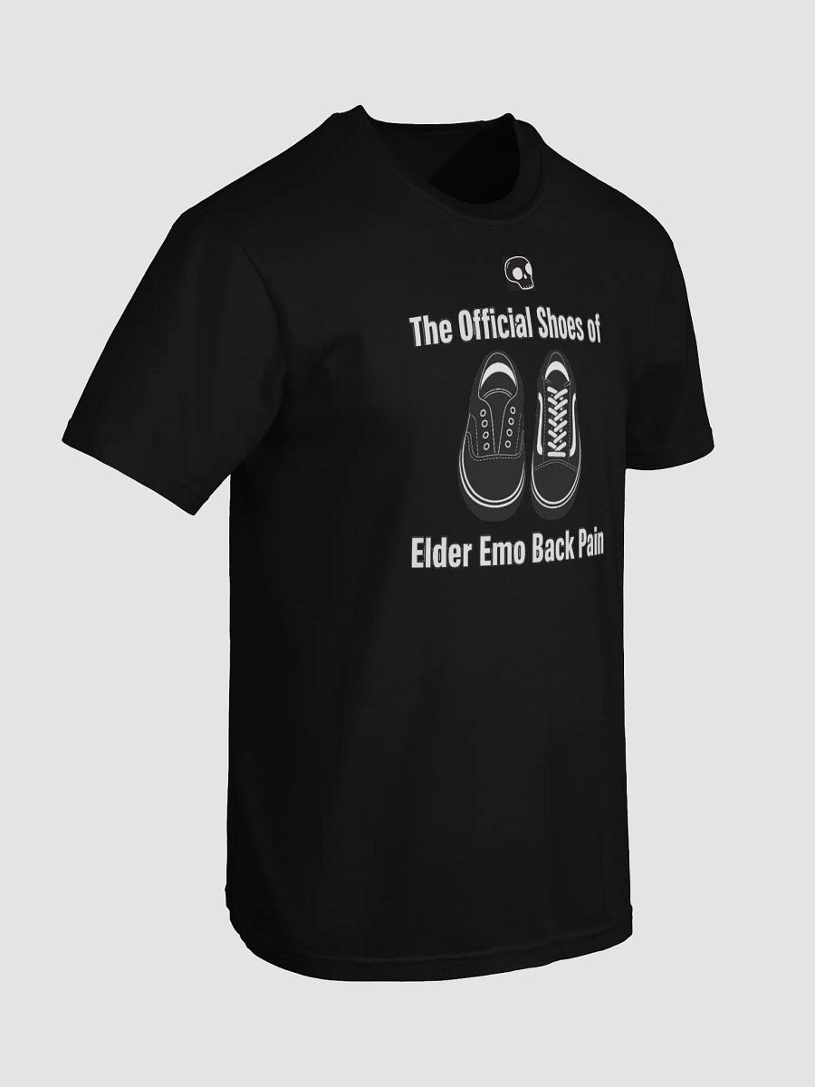 Official Elder‑Emo Back‑Pain Kicks Tee product image (7)