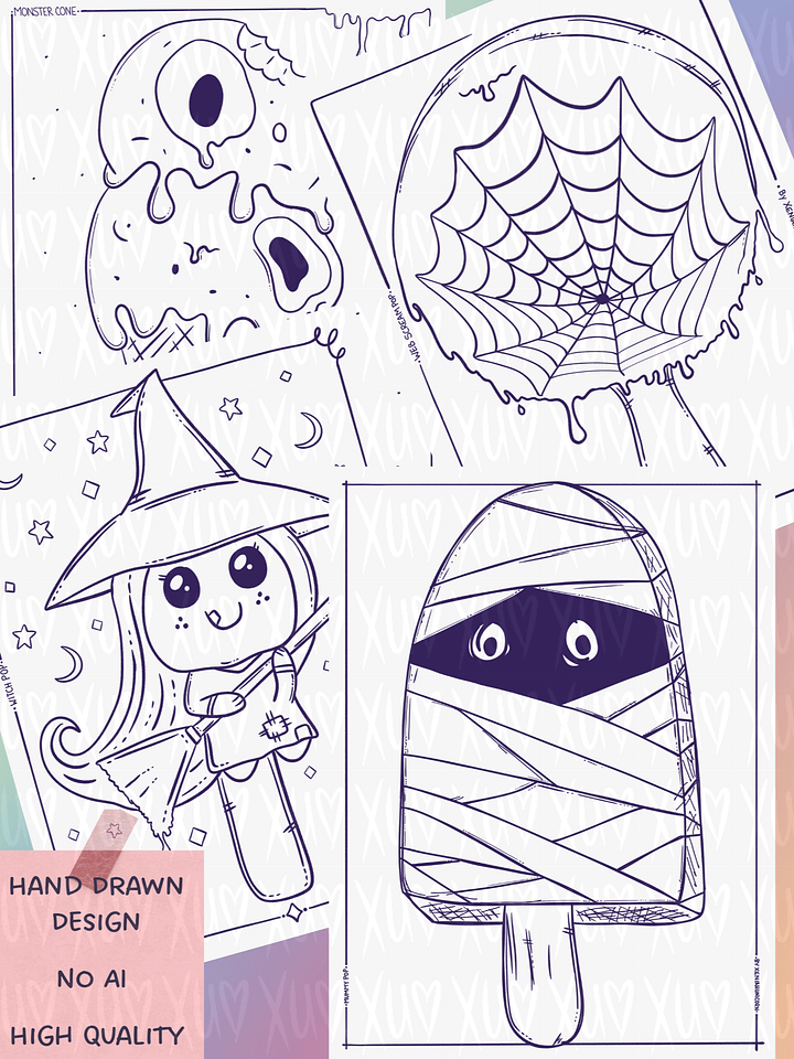 Summerween S'cream Coloring Book product image (2)