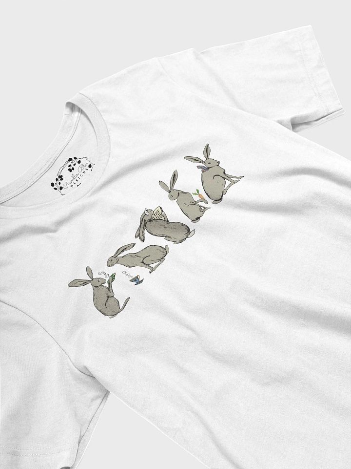 Line of Bunnies Adult Unisex Bella Canvas Short Sleeve Tee product image (2)