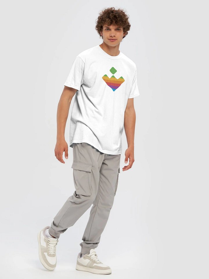 Multicolored Geometric Logo Comfort Tee product image (1)