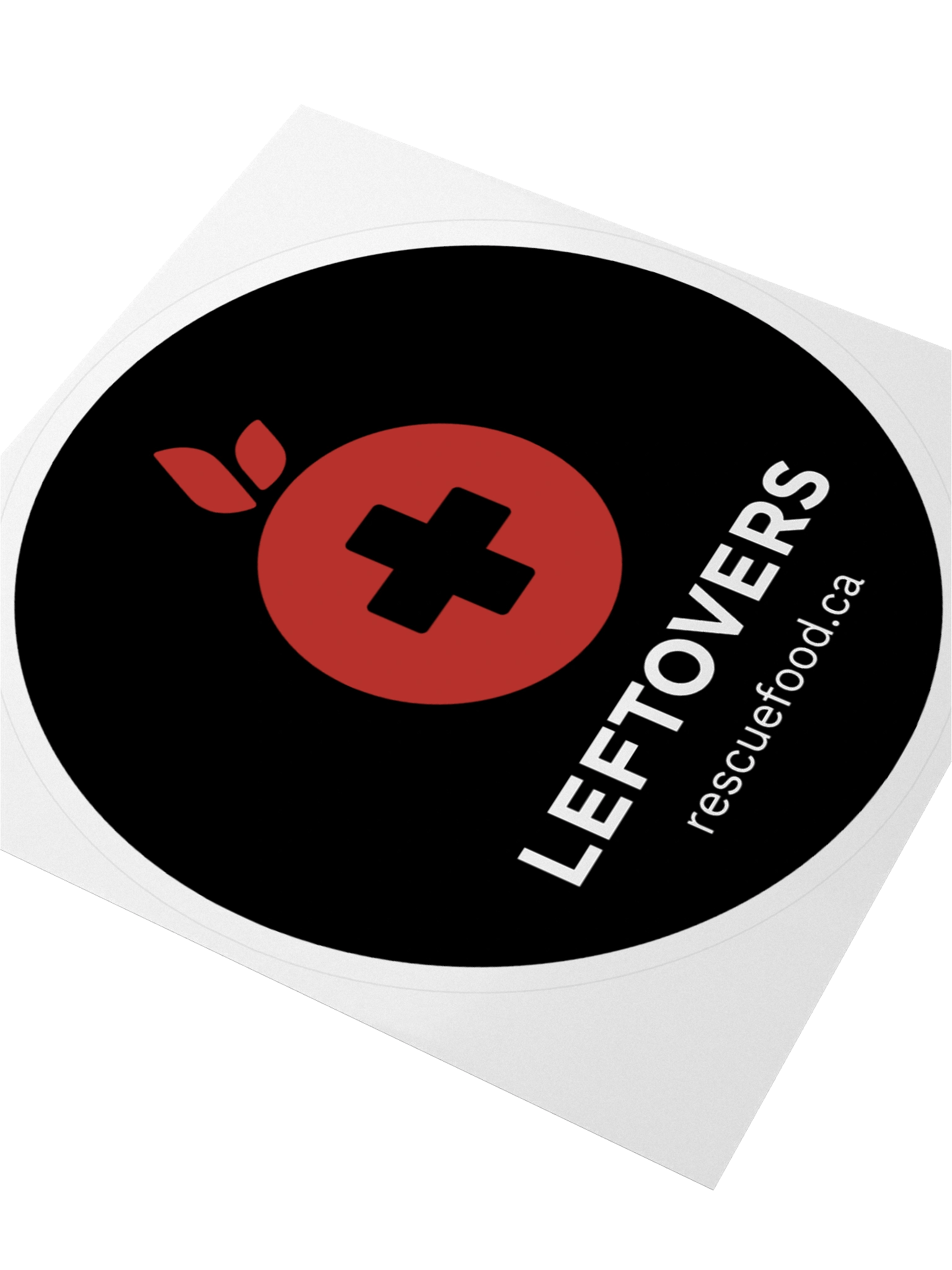 Leftovers Sticker (Black) product image (3)