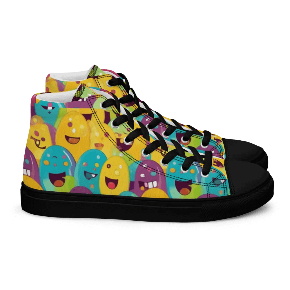 Whimsical Bean Character High Tops product image (2)
