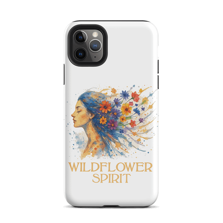 Wildflower Spirit iPhone Case – Boho Floral Naturecore Artistic Phone Cover product image (26)
