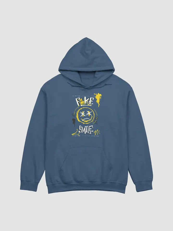 Fake Smile | Gildan Classic Unisex Hoodie product image (2)