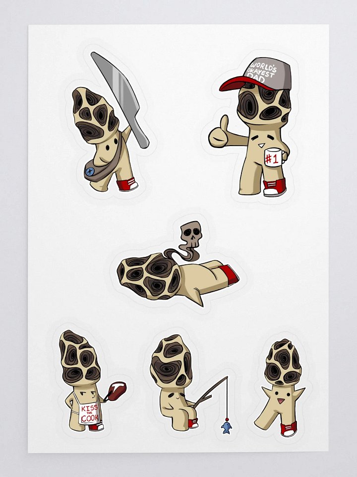 A Fungi Sticker Sheet product image (1)
