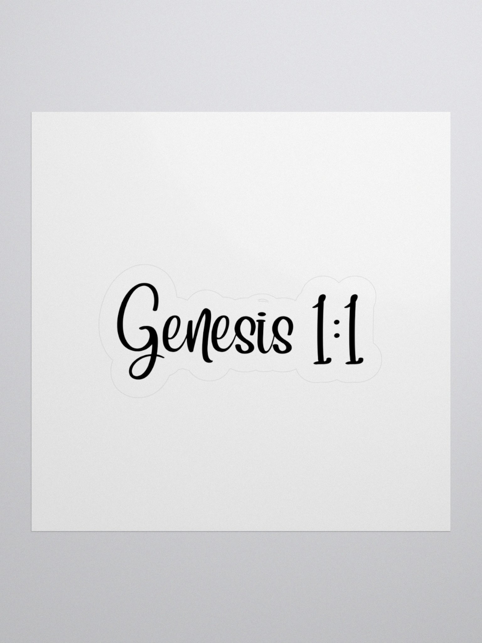 Genesis 1:1 product image (1)