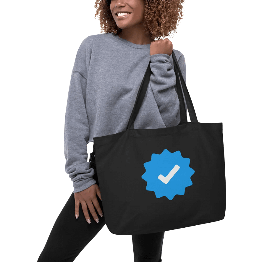Verified Organic Tote Badge product image (5)
