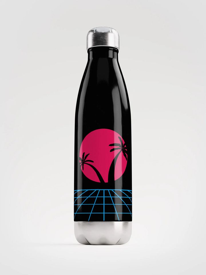 Retro Sunset Stainless Steel Water Bottle product image (1)