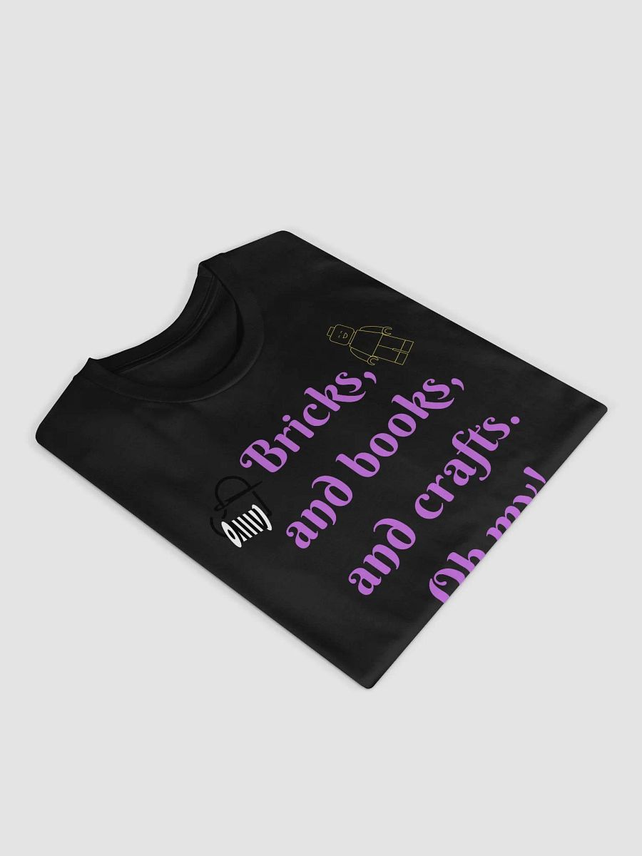 Bricks, books, and crafts tshirt product image (3)