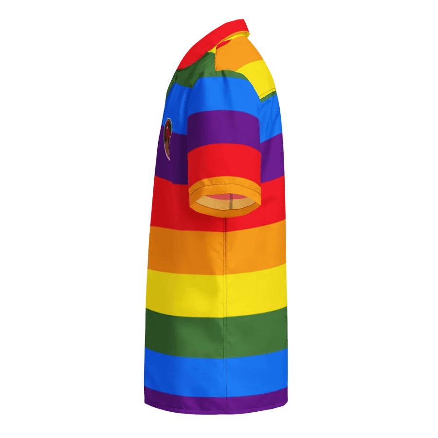HoneyCubbs Logo - Unisex Rainbow Button-Up product image (5)