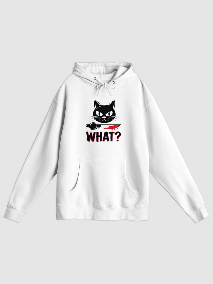 Cat What? Pullover Hoodie product image (1)