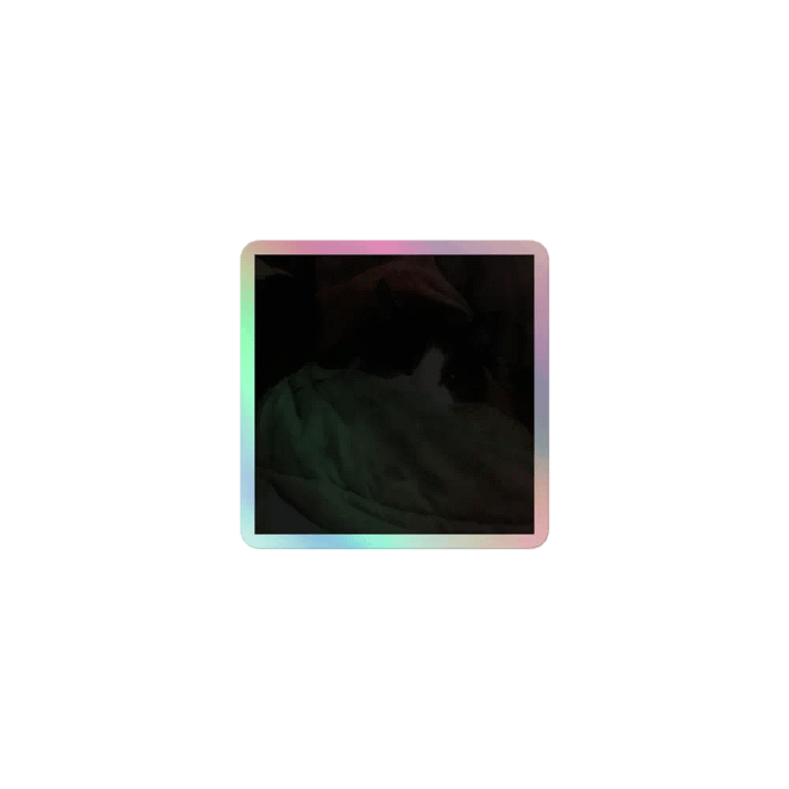 Holographic Cat Dreams Sticker Sheet product image (1)